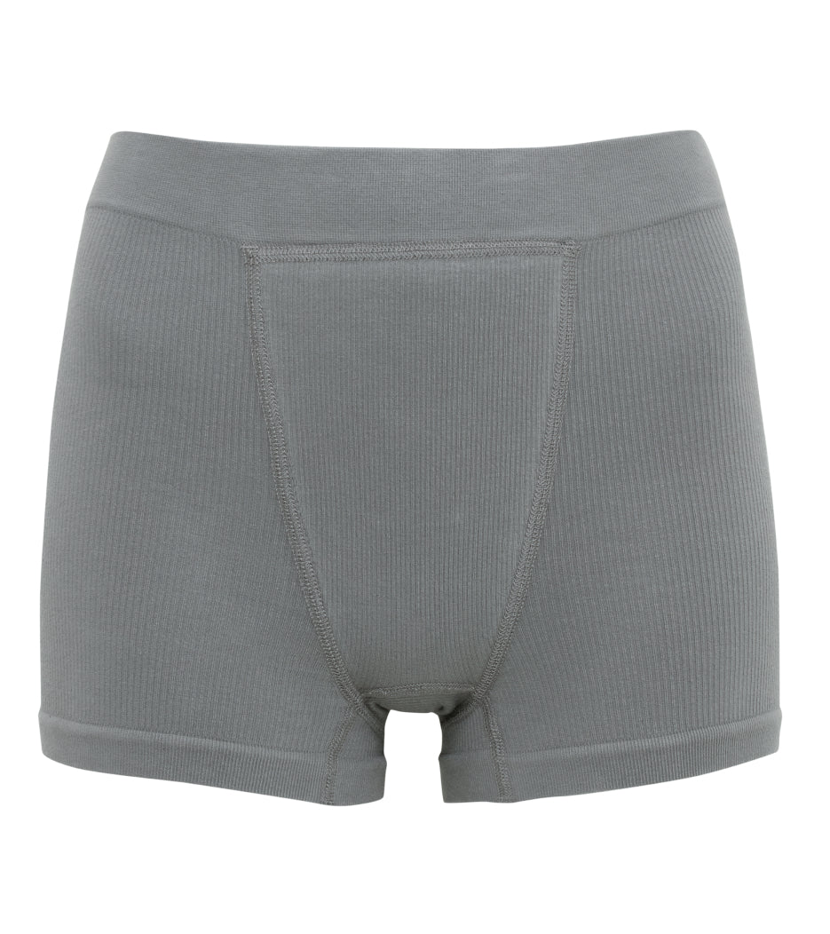 Boxer Short a costine senza cuciture - Grafite