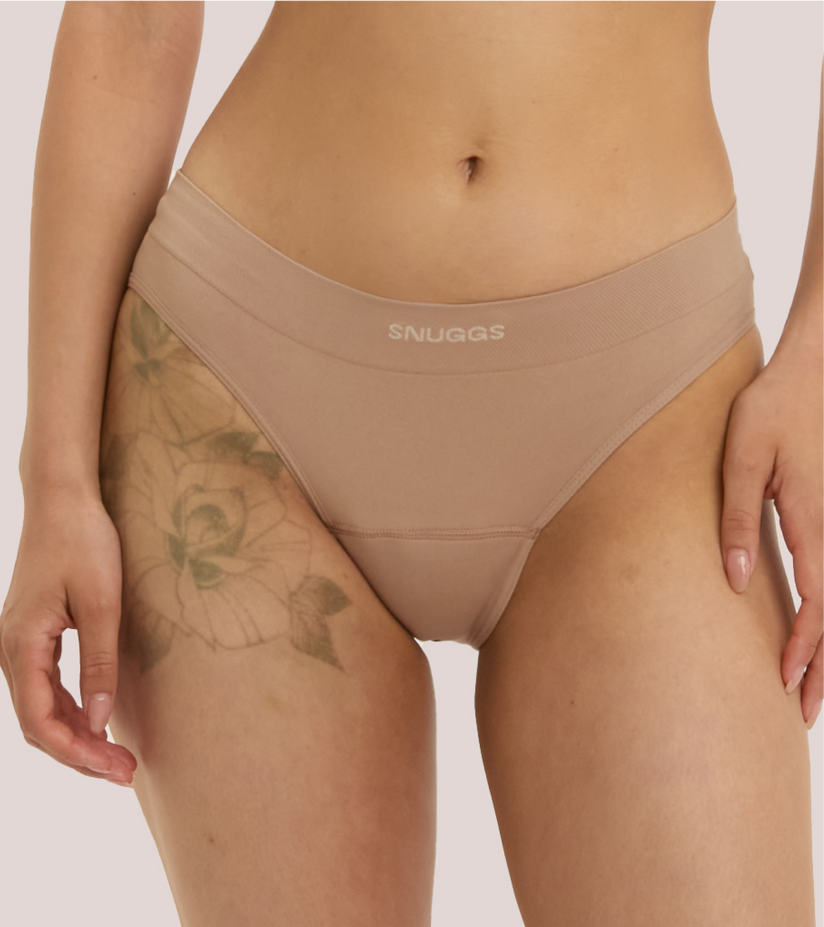 Senza cuciture - Brief - Beige